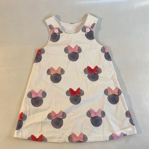 Pink Pelican Ellory Jumper- Girl Watercolor Mouse dress